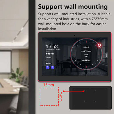 15.6 inç RK3566 NFC POE Power Tablet PC Duvar Montajlı Toplantı Android Tablet Led Işıklı