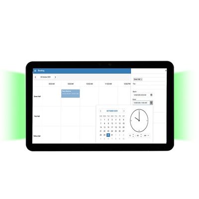 15.6 inç RK3566 Konferans Salonu Rezervasyon Tablet Çift Taraflı Işıklı