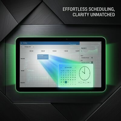 15.6 inç RK3566 Konferans Odası Tablet POE Gücü ve Çift Taraflı Işıklandırma