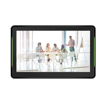 10Konferans odası rezervasyonu için iki taraflı LED ışığı ile.1 inç RK3399 CPU Meeting Room Tablet