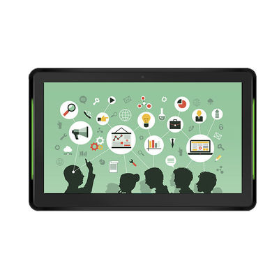 10Konferans odası rezervasyonu için iki taraflı LED ışığı ile.1 inç RK3399 CPU Meeting Room Tablet