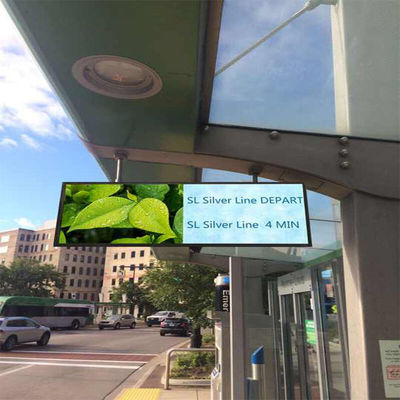Modern Reklam İhtiyaçları için 21 Inç Çubuk Tipi LCD Dijital İşaret Duvarlı Reklam Makinesi