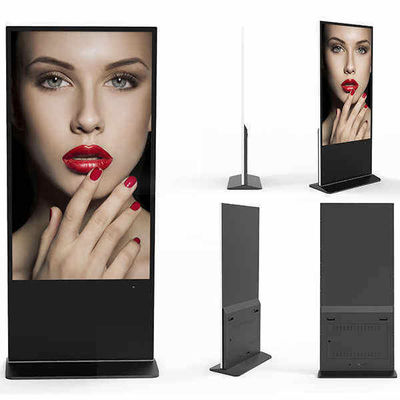 75 inç Dikey AD Kiosk LCD Reklam Ekranı Android Dokunmatik Ekran Yerde Dikilen Totem