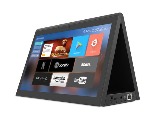 10HD 1280x800 çözünürlüklü RK3288 işlemcisi ve Android işletim sistemi ile.1-inçlik Çift Ekranlı Restoran Sipariş Tablet