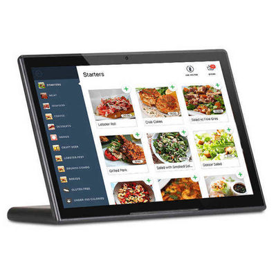RK3568 İşlemci POE NFC 10 Nokta Dokunma 1080P HD Çözünürlüklü Rüzgarlaştırılmış 14 Inç Restoran Tablet Android Sistemi