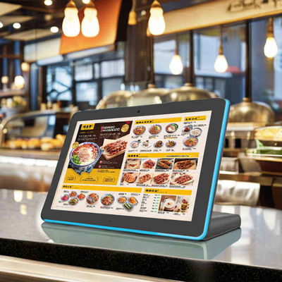 RK3399 İşlemci POE NFC 5MP Kamera ile 10.1 Inç Restoran Tablet Android Sistemi