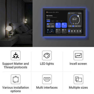 10.1 İnç POE ve NFC Özellikli Android Kontrollü Duvara Monte Akıllı Ev Tableti
