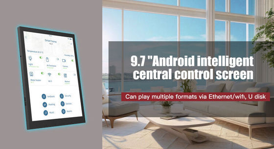 9Akıllı Ev Kontrolü için Tam Görünüm Ekranlı.7 Inç RK3566 Quad Core Android 13 Otomasyon Tablet