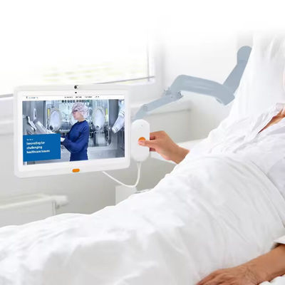 Hastane 15.6 inç Sağlık Bakım Tablet Android Tüm Bir Tıp Sanayi Sınıfı Tabletler Çağrı Tutma Kamera ile