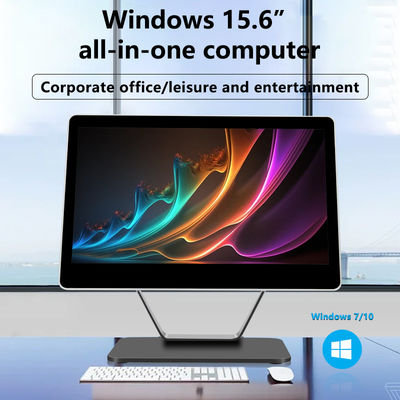 15.6 "LCD Panel Kapasitatif Dokunmatik Ekran POS Terminal Win7/8/10 Nakit Kaydı Tüm-Bir Sistem Misafirperverlik Endüstrisi