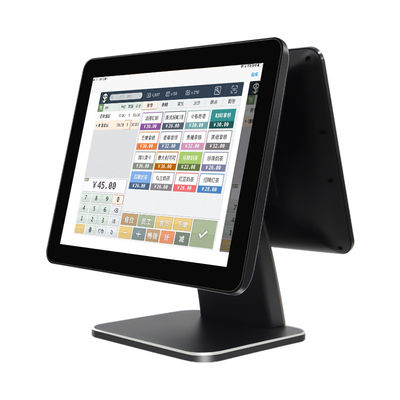15.6 Inch Touch Screen POS System Win7/10 Yazıcı Ödeme Terminalı Masaüstü Elektronik Nakit Kaydı Yazıcı Yazıcı