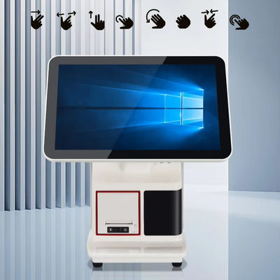 Android İşletim Sistemi 15.6 inç Çift Dokunmatik Ekranlı Epos Fatura ve Nakit Kaydı için POS Cihazı Hepsi Birde