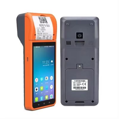 5.5" Elden Kullanılabilir Android POS Sistemleri Nakit Kayıt Makinesi Dokunmatik Ekran Mobil POS Terminalı WiFi USB NFC Payment for Retail Blue