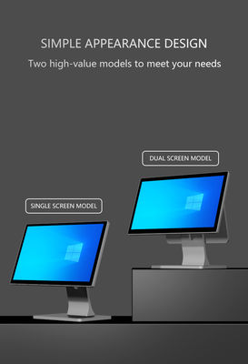 4GB DDR3 Bellek Restoran için 15.6 Inch Point of Sale POS Terminal All in One Touch POS Makine Win POS Sistemleri