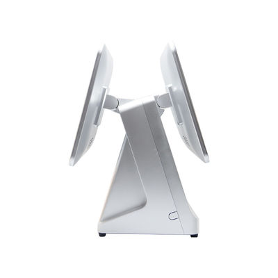 15.6' 14' Çift Ekranlı Android Sistemleri Nakit Ödeme çekmecesine sahip POS Makinesi ve Tek Bir Dokunma Akıllı Yazılım POS Terminalı