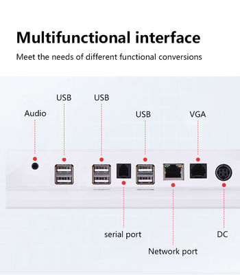 15.1/15.6 inç Dokunmatik Ekranlı Perakende ve Restoranlar için POS Makinesi, NFC Ödeme Nakit Kayıt Cihazı