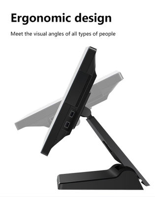 15.1/15.6 inç Dokunmatik Ekranlı Perakende ve Restoranlar için POS Makinesi, NFC Ödeme Nakit Kayıt Cihazı