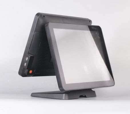Alışveriş merkezi POS sisteminde sorunsuz nakit ödeme için termal transfer yazıcısı ve müşteri ekranı