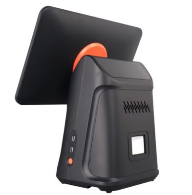 Perakende Satış Noktası Makinesi 15.6 inç Android POS Terminalı, tarayıcı ve yazıcı ile 4GB DDR4 Bellek 64GB Sabit Disk Kapasitesi