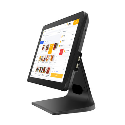 15.6" 8+256GB Büyük Bellekli Pos Nakit Kayıt Cihazı 1080P Win10 Dokunmatik Ekranlı Pos Makinesi Müşteri Ekranıyla