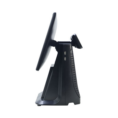 Yüksek Performanslı 15.6 "I3 İşlemci Dokunmatik Ekran POS Müşteri Ekranı ile Bir Süpermarket Perakende POS Makinesi