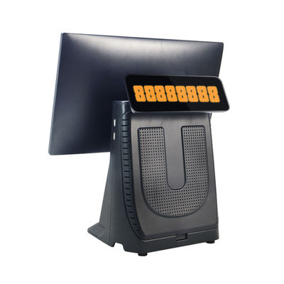 Yüksek Performanslı 15.6 "I3 İşlemci Dokunmatik Ekran POS Müşteri Ekranı ile Bir Süpermarket Perakende POS Makinesi