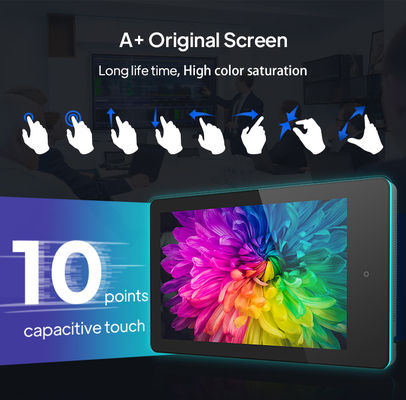 10.1 inç RK3288 Android Meeting Room Tablet POE NFC ve LED Light Bar ile