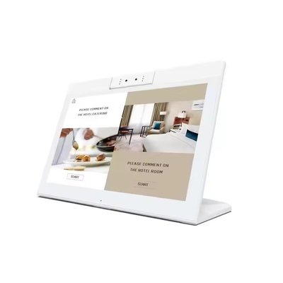 masaüstü 10.1 inç L şeklinde android tablet pc wifi NFC dokunmatik ekran dört çekirdekli akıllı ofis kendi kendine hizmet kiosk iş kullanımı