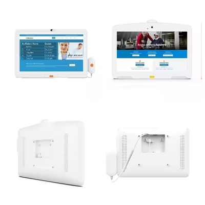 duvara monte 13.3 inç tıbbi bakım android tablet pc Dokunmatik ekran wifi 4G POE NFC hastane kliniği için arama fonksiyonu