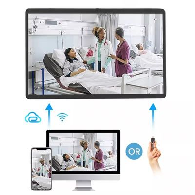 Duvar montajı ve dijital poster ekranı için 4G LTE bağlantısı ve dört çekirdekli işlemci ile 14 inçlik Android Tablet PC