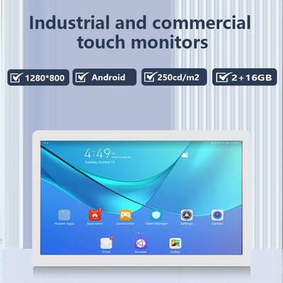 Duvar montajı ve dijital poster ekranı için 4G LTE bağlantısı ve dört çekirdekli işlemci ile 14 inçlik Android Tablet PC