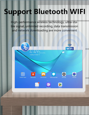Duvar üzerine monte edilmiş 24 inç android 12 tablet bilgisayar POE NFC LCD dokunmatik ekran Ticari ekran Dijital işaret reklam video oynatıcı