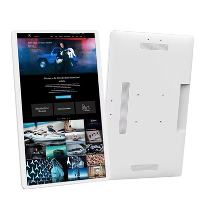 Duvar üzerine monte edilmiş 24 inç android 12 tablet bilgisayar POE NFC LCD dokunmatik ekran Ticari ekran Dijital işaret reklam video oynatıcı