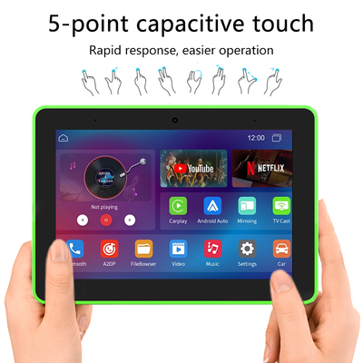 8 inç duvara monte iş dokunmatik ekran POE NFC android tablet pc, LED ışıklı Dijital tabela ekranı toplantı odası rezervasyon sistemi