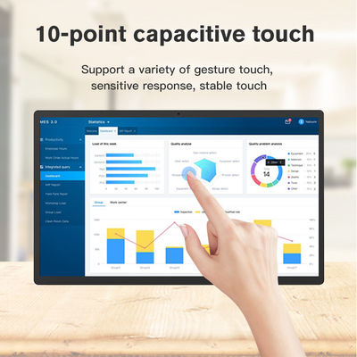 15.6 inç android 14 tablet pc duvar montajı dokunmatik ekran RK3576 Ticari Ekran