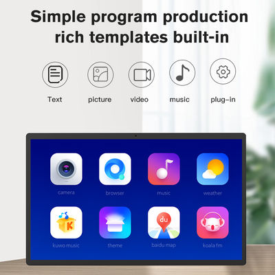 21.5 inç NFC okuyucu duvara monte android hepsi bir arada tablet pc 4GB 32GB WIFI Rj45 ağ