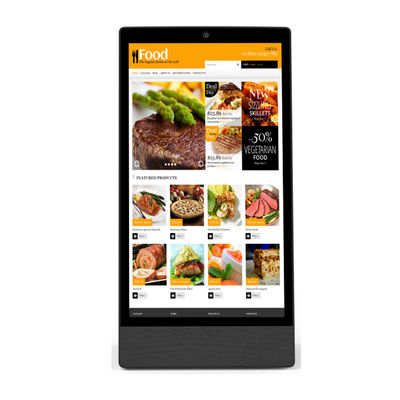 13.3 inç RK3568 L şeklinde masaüstü android tablet pc POE iş kiosk restoran siparişi