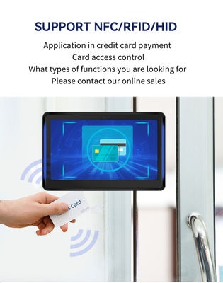 15.6 inç duvara monte POE güç RK3566 android tablet pc LED ışık konferans odası rezervasyon sistemi