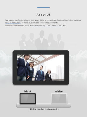 duvara monte 32 inç dijital tabela reklam ekranı android tablet pc POE NFC wifi fonksiyonu