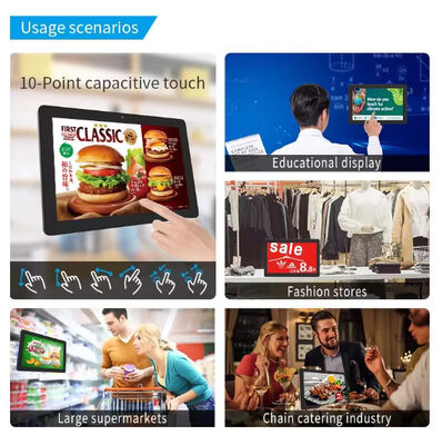 Duvar Montajı Ticari 24 inç RK3566 Android tablet pc Dijital Menü Tablosu Restoran Kafe Dükkanı için Ekran
