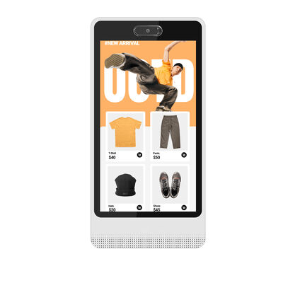 32 inç android 14 İç mekan SDK Duvar Montajı AI Dijital İşaret Reklam Dokunmatik Ekran Posteri Ekran Sanal İnsan Dükkanı Hote