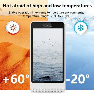 32 inç android 14 İç mekan SDK Duvar Montajı AI Dijital İşaret Reklam Dokunmatik Ekran Posteri Ekran Sanal İnsan Dükkanı Hote