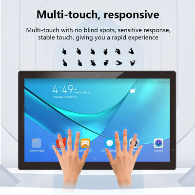 Duvar montu 15.6 inç 1080p IPS Win 10 OS tablet PC POE NFC RJ45 Wi-Fi dokunmatik ekran iş reklamı dipslay