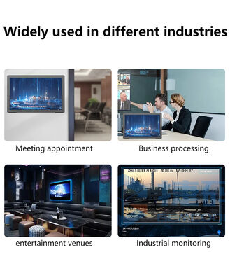 Duvar montu 15.6 inç 1080p IPS Windows 10 OS tablet PC POE NFC RJ45 Wi-Fi dokunmatik ekran iş reklamı dipslay