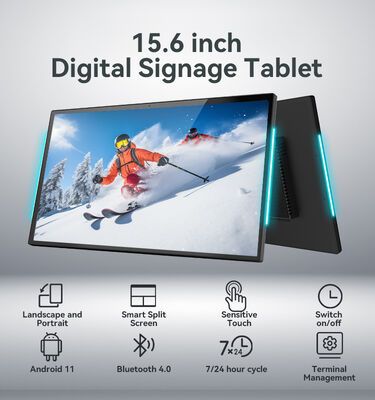15.6 inçlik RK3566 Dört çekirdekli Android Tablet PC, 1080p IPS Ekranı ve Konferans Odaları için POE NFC RFID Desteği