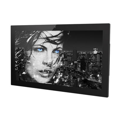 IPS Ekran 21 21.5 Inch Android Tablet PC All In One RK3288 Reklam Ekranı için RJ45 Wifi ile Android 6.0