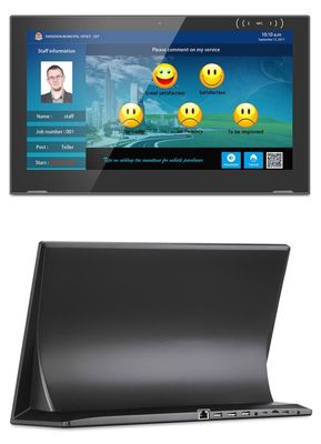 POE RJ45 Toplantı Salonu Ekran Tablet / 17 Inch Android Tablet PC