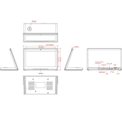 FCC 1.3GHz All-in-One Dokunmatik Ekran PC
