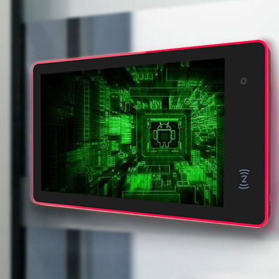 10.1 Inch LED Light Meeting Android Tablet POE NFC Reklam RJ45