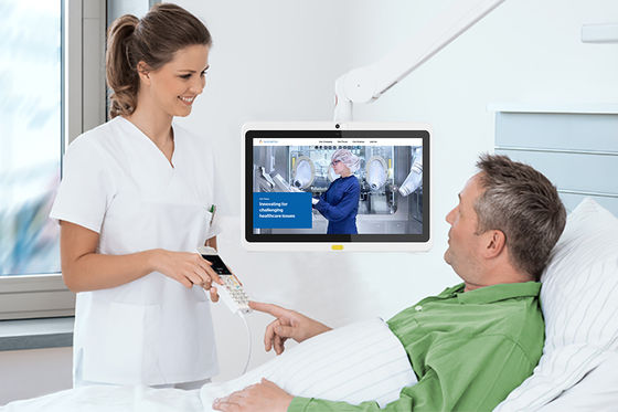 Tıbbi 10 Inç 5MP Kamera All In One Android Tablet Wtih Call Handle